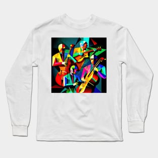 Quartet of Musicians Long Sleeve T-Shirt